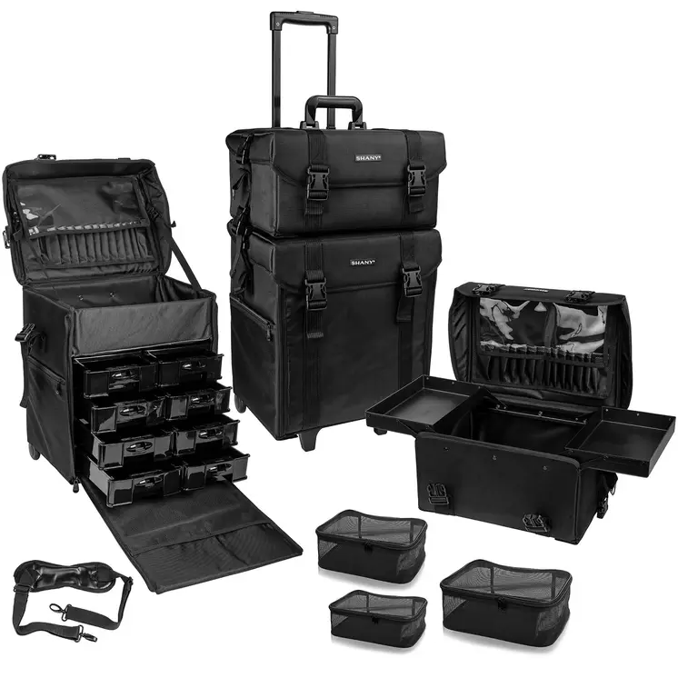 Soft Makeup Artist Rolling Trolley